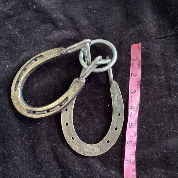 Set of Heavyweight Lucky 7 Horseshoes - Picture 6 of 8